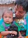 Mother, child and puppy, Mamitupu, San Blas Archipelago